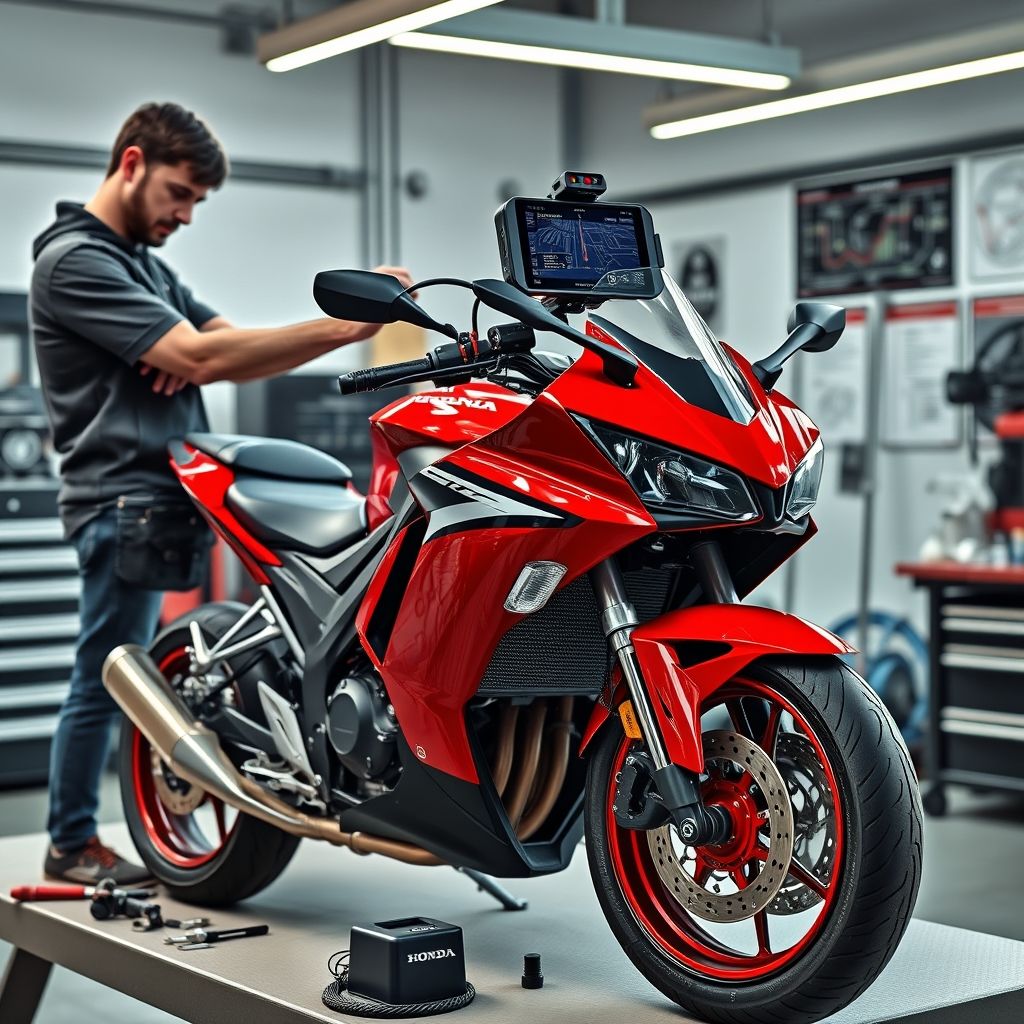 การติดตั้งระบบนำทางใน CBR650R 2026